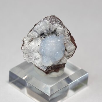 ブルーハイアライトオパール 原石 一点物 鉱物 天然石 (No.1105)の画像