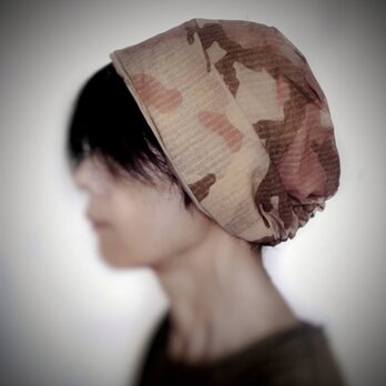 ターバンな帽子　サファリ　送料無料の画像