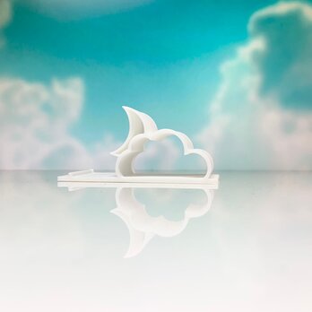 moon＆cloud スマホスタンドの画像