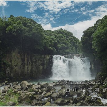 関之尾滝のある風景(A4サイズ) LP0511-A4の画像