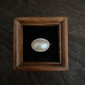 淡水パールのRing XVI