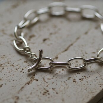 【charm】 twig silver braceletの画像