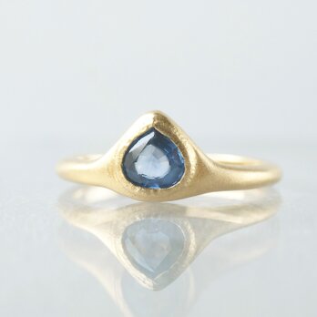 K18 Sapphire Ring/Drop/Blue *の画像