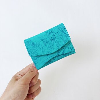 [小さな三つ折り財布] "Jack"マイクロウォレット < Brown> 名入れ・ギフト包装無料の画像