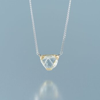 五角形ダイヤモンド原石　ネックレスの画像