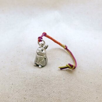 銀製の鈴『うさぎ』(シルバー925) 縁起物・お守り・魔除けの画像
