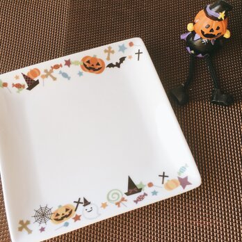 ハロウィン スクエアプレート②の画像