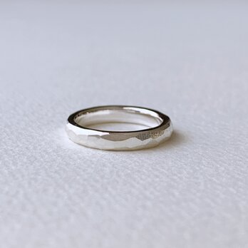【Pt900】One : Ring (Medium 3mm)の画像