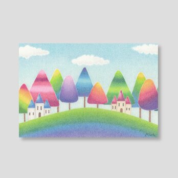 秘密の森(ポストカード。5枚セット)の画像