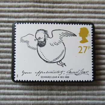 イギリス1988年　童話切手ブローチ 7685の画像