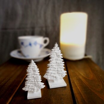 【単品販売】アロマストーン ■ 小さなクリスマスツリー 2D フィンランドの森の画像