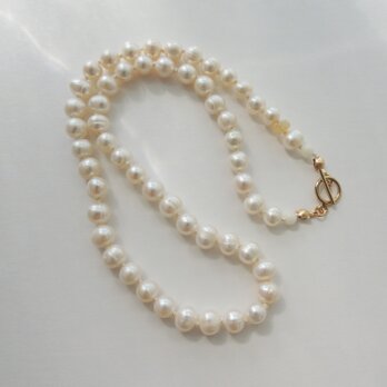 N009 pearl necklaceの画像