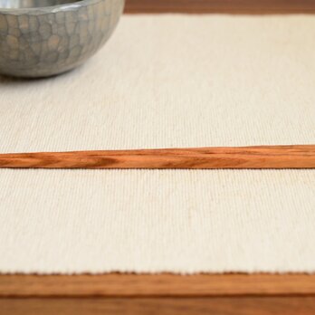 山桜の削り箸　大(23cm) 3種仕上げの画像
