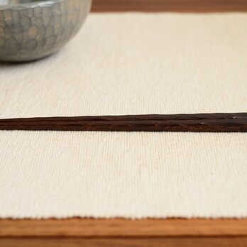 山桜の削り箸　中(21.5cm) 3種仕上げの画像