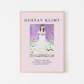 クリムト ”Mäda Primavesi” / ポスター 写真 絵画 アート 美術 名画 Gustav Klimt 縦長の画像