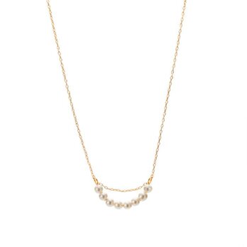Petit Pearl Arch Necklaceの画像
