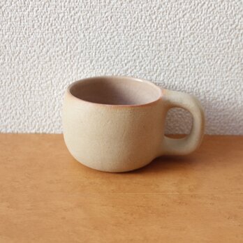 陶器　育てるウツワ ククサに憧れて マグカップ ベージュ 地シリーズの画像