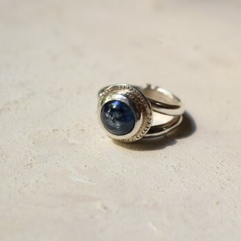 カイヤナイトのフリーリング silver