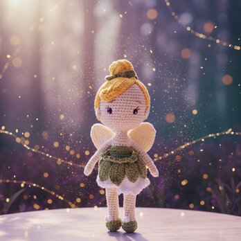 あみぐるみ 人形 ニットトイ ドール 編みぐるみ 女の子 お部屋飾り