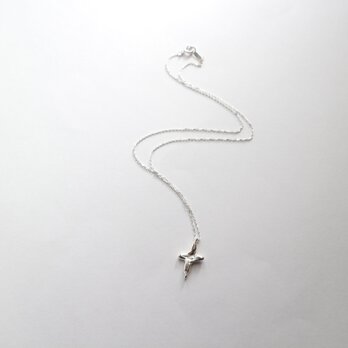 【Silver925】Petit cross necklaceの画像