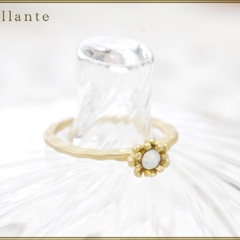 petit florence ring (LG-opal)の画像