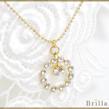 Julietta necklace(crystal)の画像