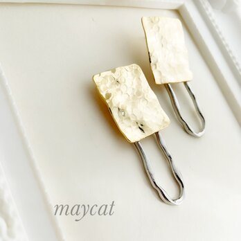 くしゅくしゅメタル　gold &silve*･゜ﾟ･*:.｡..maycat･*:.｡. .｡.:*･の画像