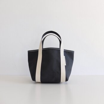 tote bag XS size チャコール（ハリのある帆布）の画像