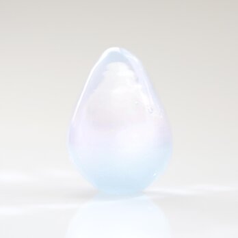 ガラスの雫のプチオブジェ 「桜雪」