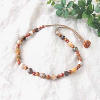 Petrified Wood Necklaceの画像