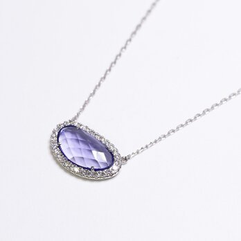 12月誕生石　Tanzanite & Diamond Necklaceの画像