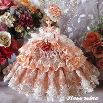 ベルサイユの薔薇 ヴィンテージピンクの可憐なシルエットプリンセスドレスの画像