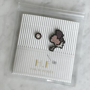 『地図モチーフのアクセサリー/ピアス』Hyogoの画像