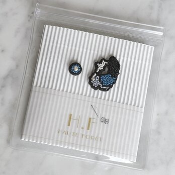 『地図モチーフのアクセサリー/ピアス』Shigaの画像