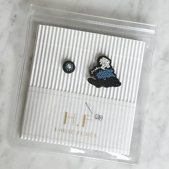 『地図モチーフのアクセサリー/ピアス』Aichiの画像