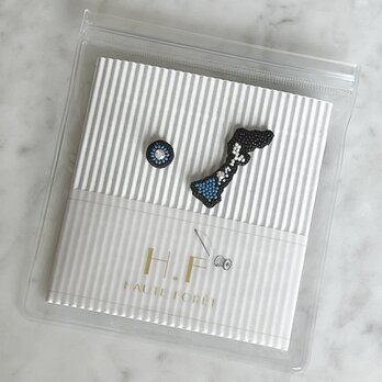 『地図モチーフのアクセサリー/ピアス』Ishikawaの画像