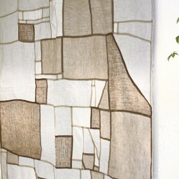 LINEN POJAGI CURTAIN 113×95
