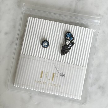 『地図モチーフのアクセサリー/ピアス』Tokyoの画像