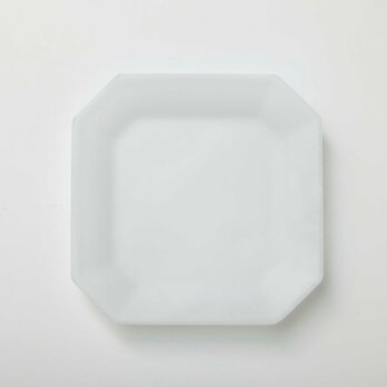 八角皿 Sサイズ (ホワイト)の画像