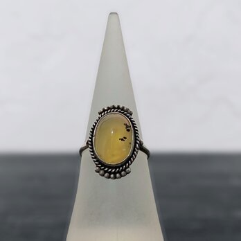 Yellow Opal ring #11の画像