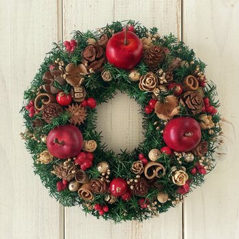 クリスマスリースmini C(13cm)