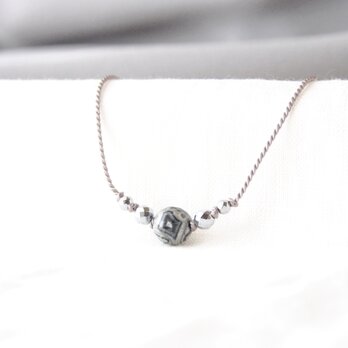 Silvergray Short Necklaceの画像
