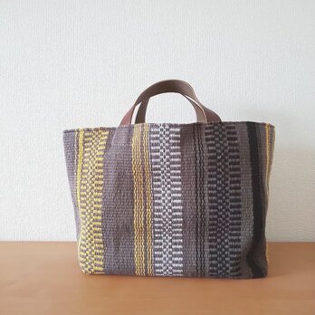 SALE‼️「TATAMI totebag Lsize」畳織り鞄 手織り A4サイズ 荷物がたっぷり入るトートバッグの画像