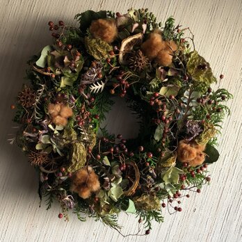 （大）Christmas wreath2021...AtelierKouanの画像