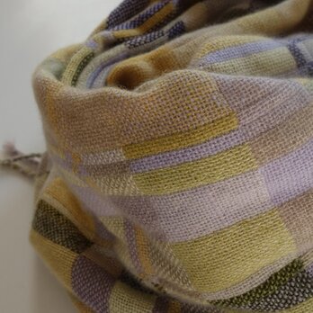 手織りカシミアストール・・ノスタルジーの画像