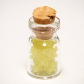 金平糖瓶詰めのミニミニオブジェ　レモン色の画像