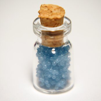 金平糖瓶詰めのミニミニオブジェ　藍色の画像