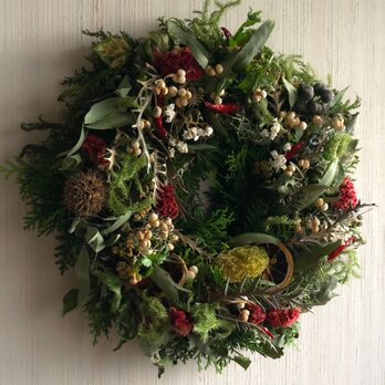 （大）Christmas wreath2021...AtelierKouanの画像