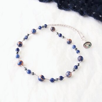 Orange-Blue Necklaceの画像