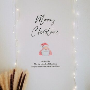 【サンタクロース】クリスマスタペストリー クリスマス ギフト セルフフォトの画像